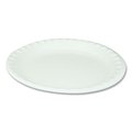 Pct 10.25 in. Unlaminated Foam Dinnerware Plate, White 0TH10010000Y